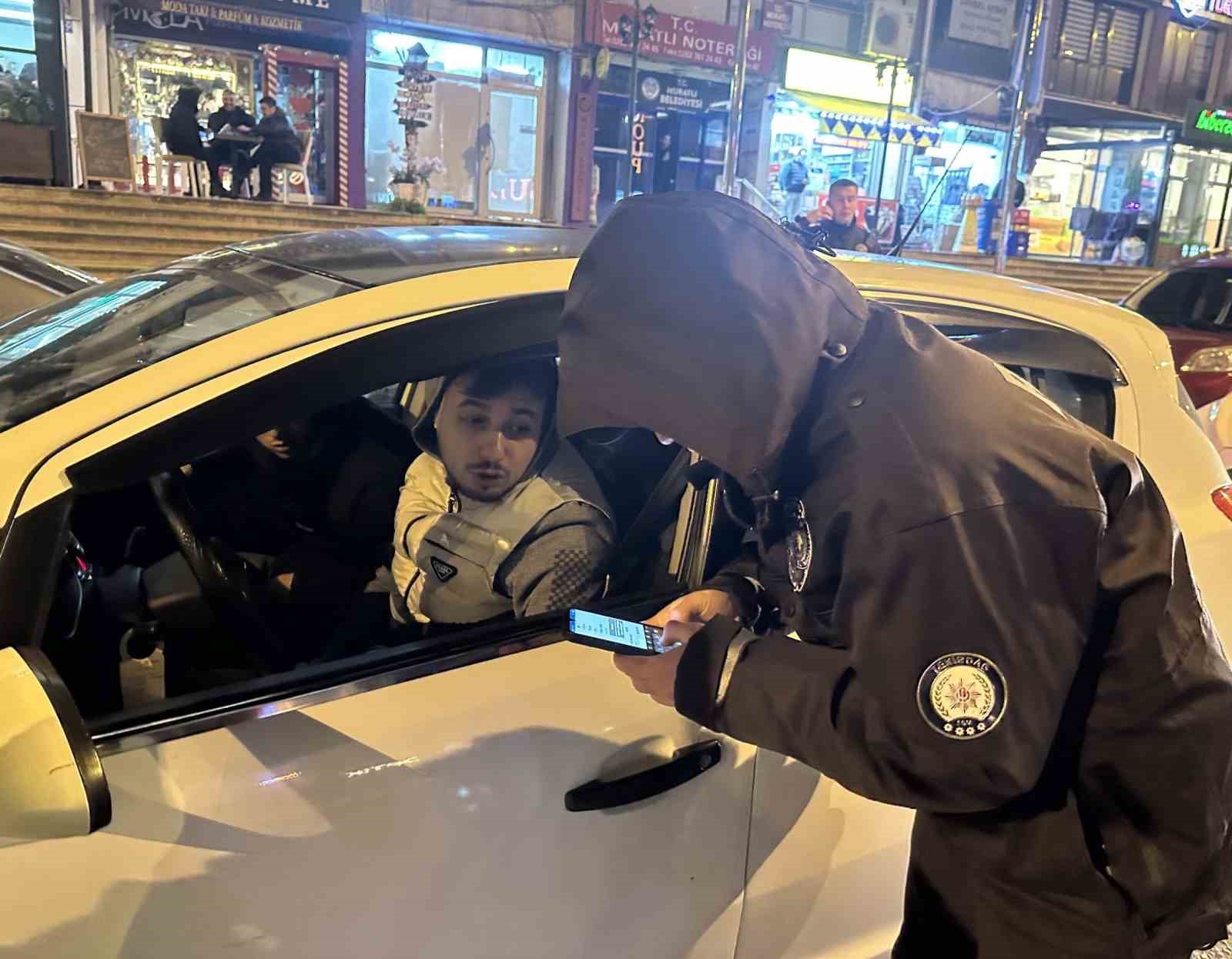 Muratlı&rsquo;da trafik ve asayiş uygulaması
