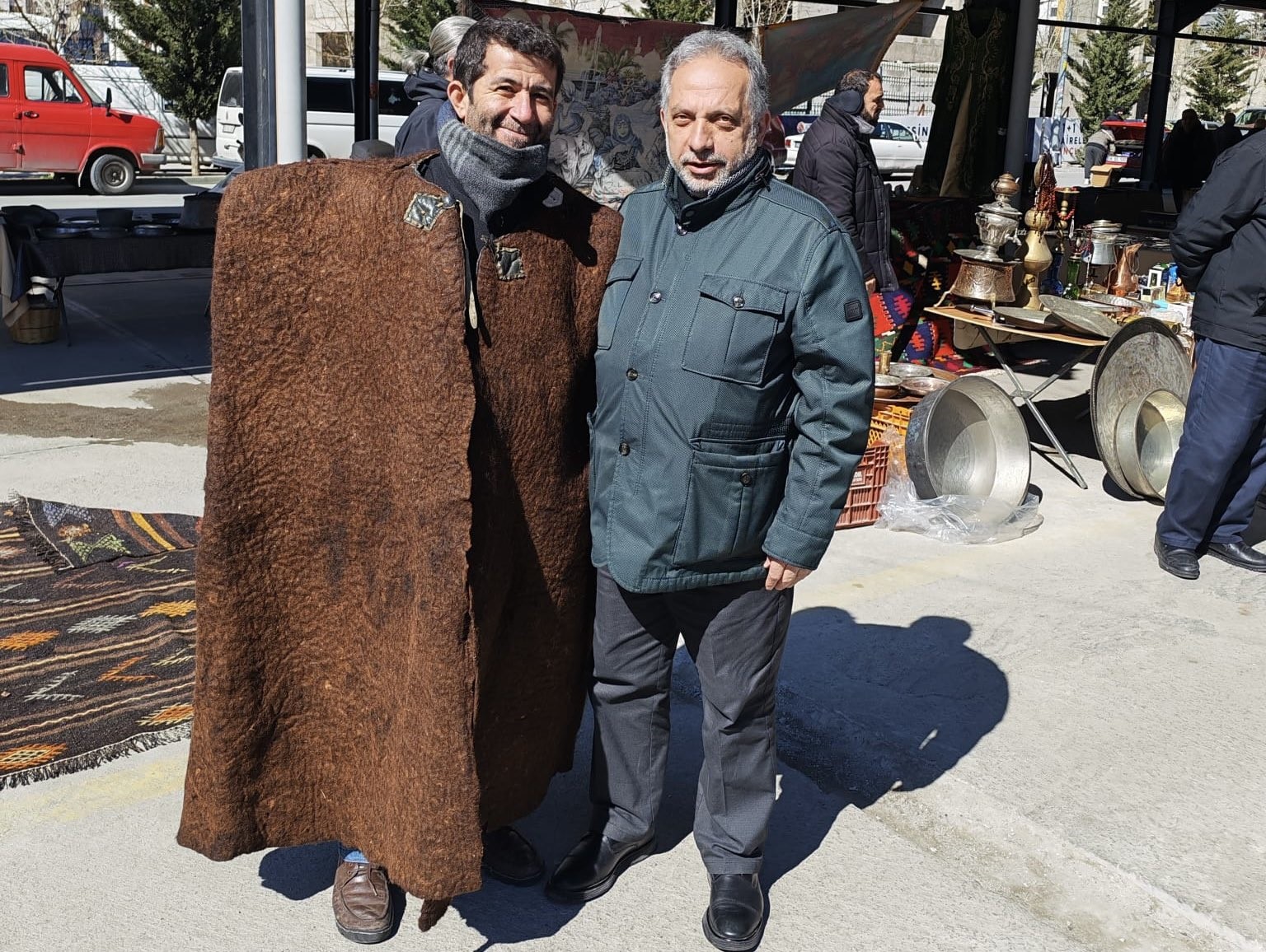 Başkan Yal&ccedil;ın Antika Pazarı&rsquo;nda
