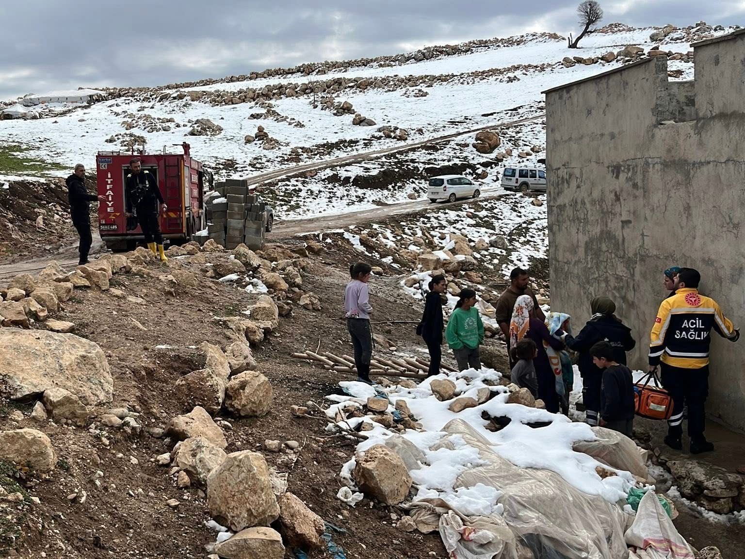 Kurtalan&rsquo;da ev yangını
