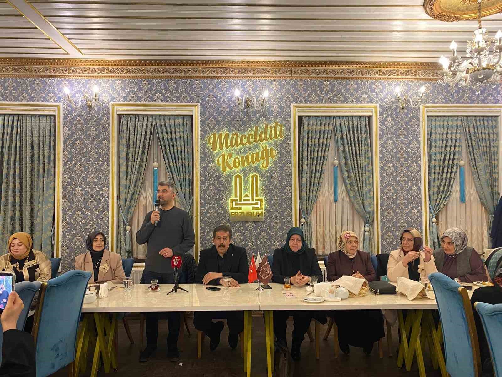 Erzurum&rsquo;da 8 Mart D&uuml;nya Kadınlar G&uuml;n&uuml;&rsquo;nde "Ahde vefa iftarı" d&uuml;zenlendi

