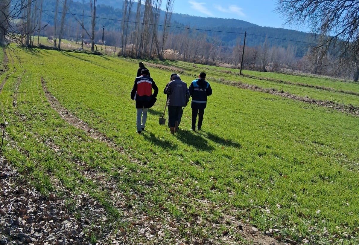 Gediz’de sel sonrası zarar tespiti yapıldı