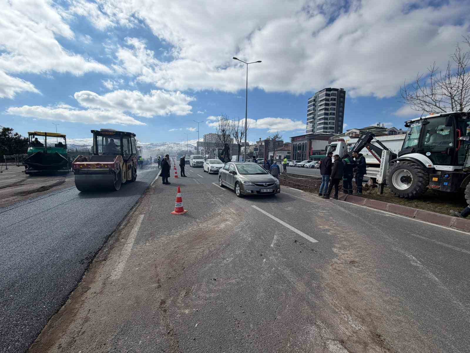 Başkan Büyükkılıç’tan Kartal Kavşağı Projesi öncesi sahada yakın takip
