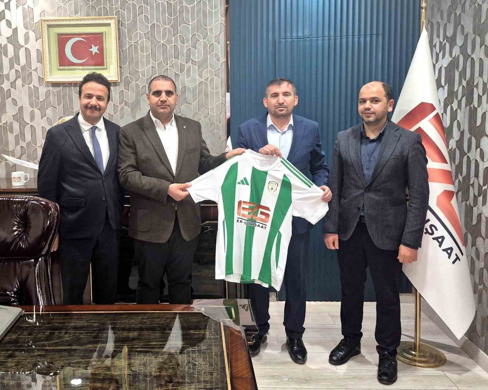 Yeşilyurtspor’dan göğüs sponsoruna ziyaret