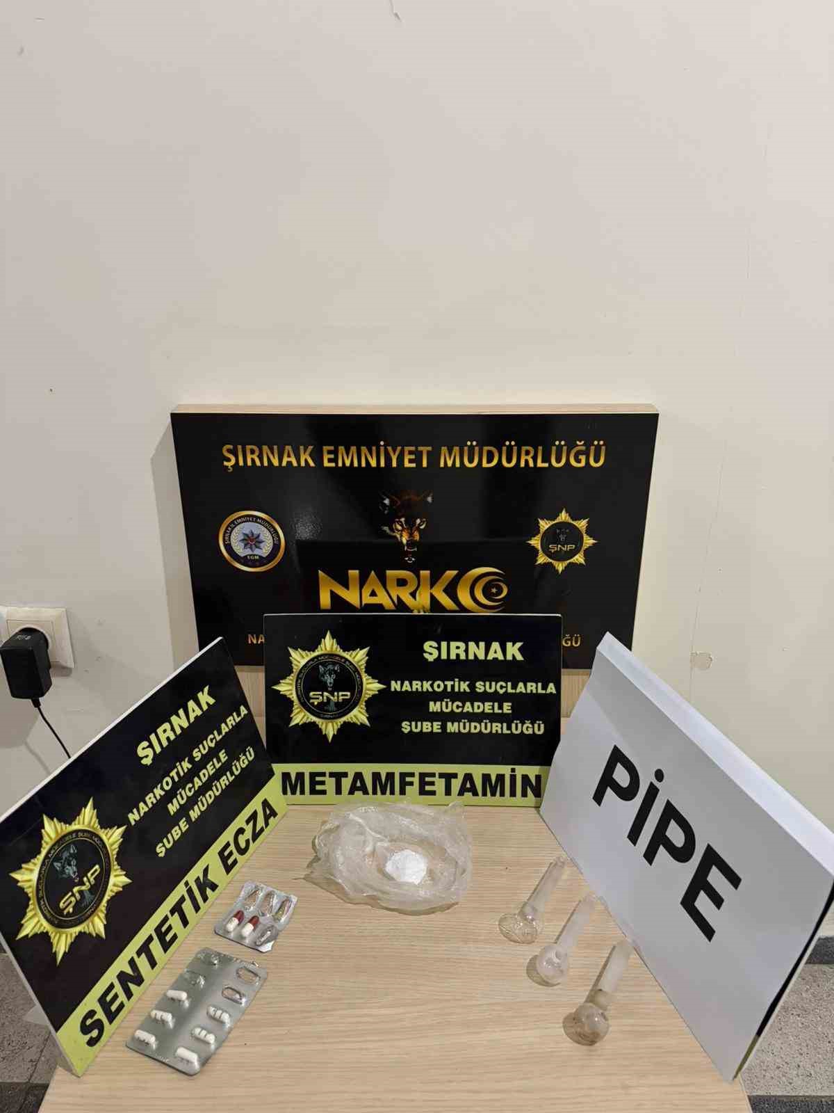 Şırnak&rsquo;ta narkotik, ka&ccedil;ak&ccedil;ılık ve asayiş operasyonu: 3 tutuklama
