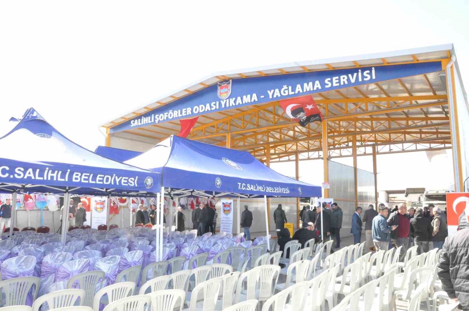 Şof&ouml;rler ve Otomobilciler Odası&rsquo;ndan Salihli&rsquo;ye &ouml;rnek tesis
