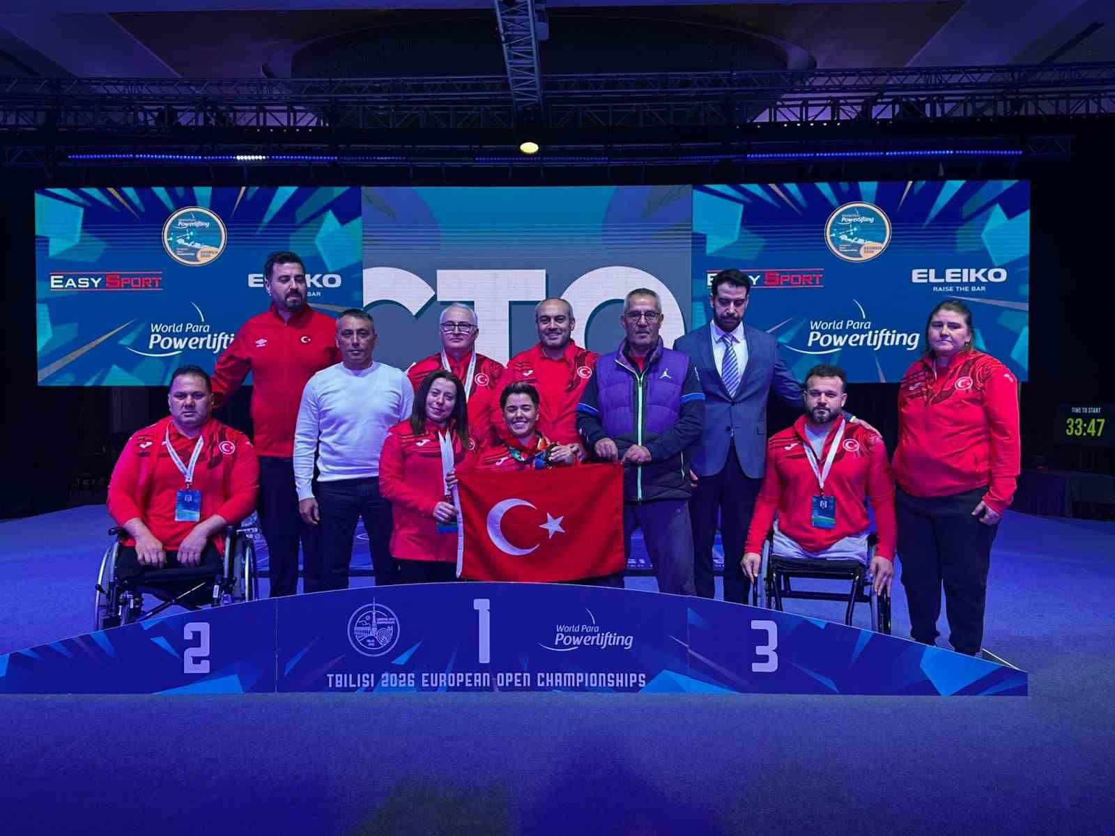 Meram Belediyesporlu Besra Duman, Avrupa şampiyonu oldu