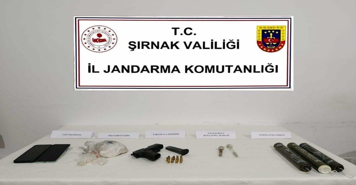 Şırnak’ta jandarma ekipleri cephanelik ele geçirdi