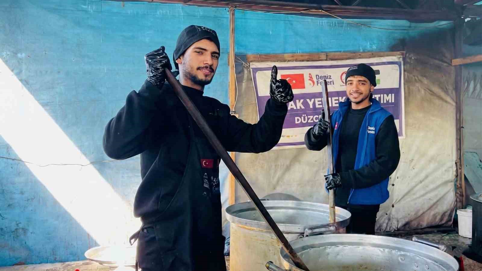 D&uuml;zce Belediyesi Gazze&rsquo;de iftar sofrası kurdu
