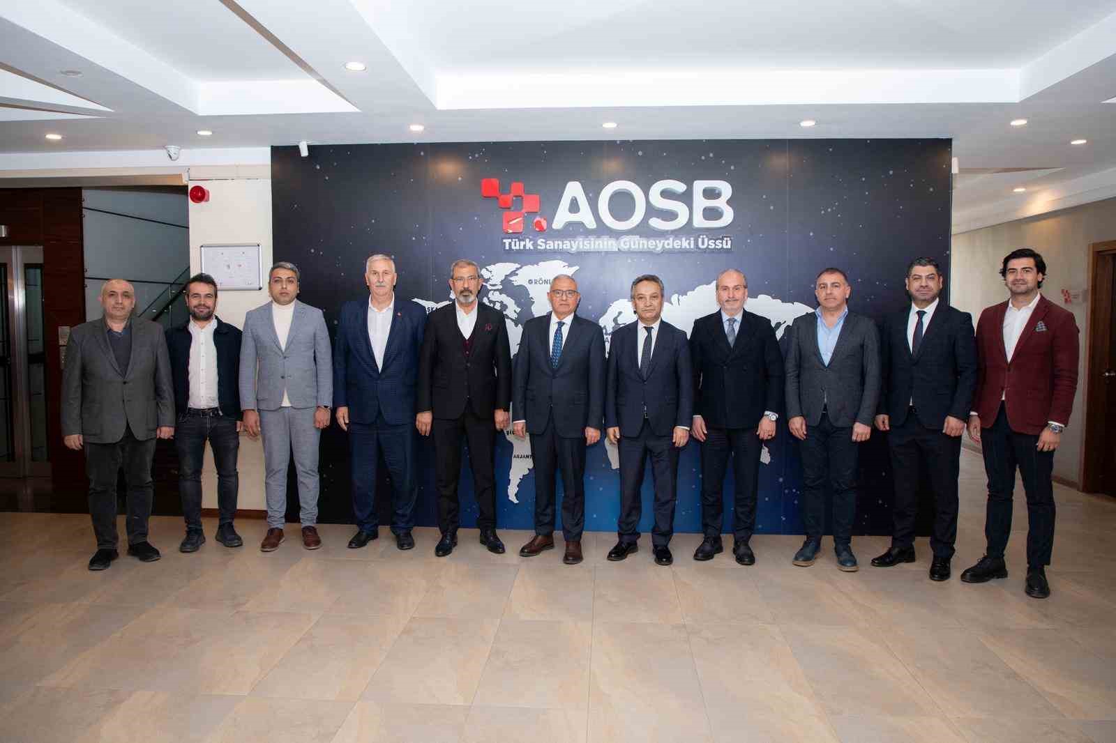 DAİMFED ve AOSB&rsquo;den kurumlar arası iş birliği vurgusu
