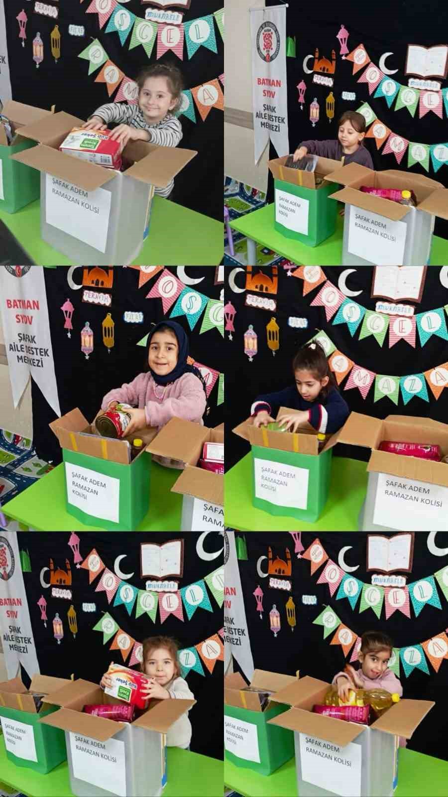 Minik kalplerden b&uuml;y&uuml;k dayanışma
