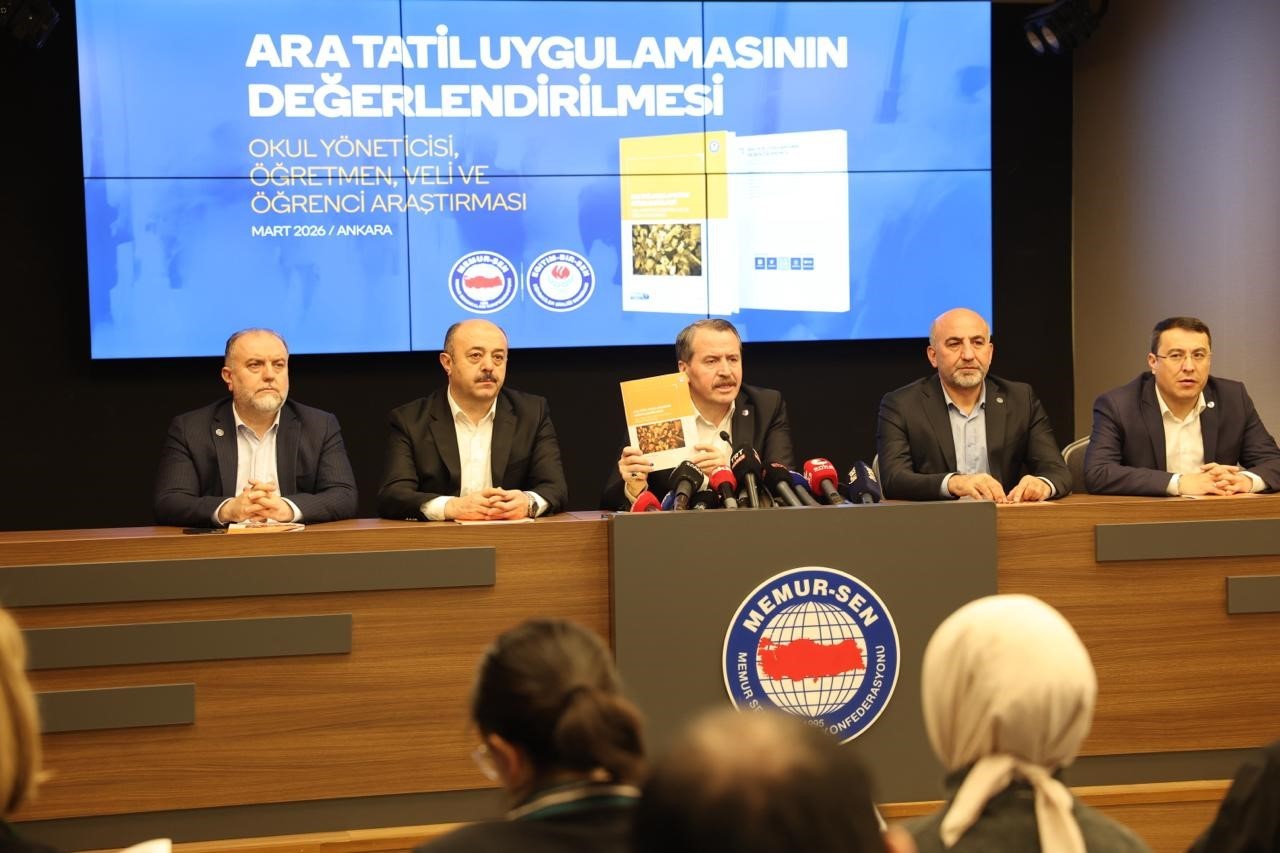 Memur-Sen Başkanı Yal&ccedil;ın: "Ara tatil modelinin korunması ve kaldırılmaması konusunda ortak kanaat mevcuttur"
