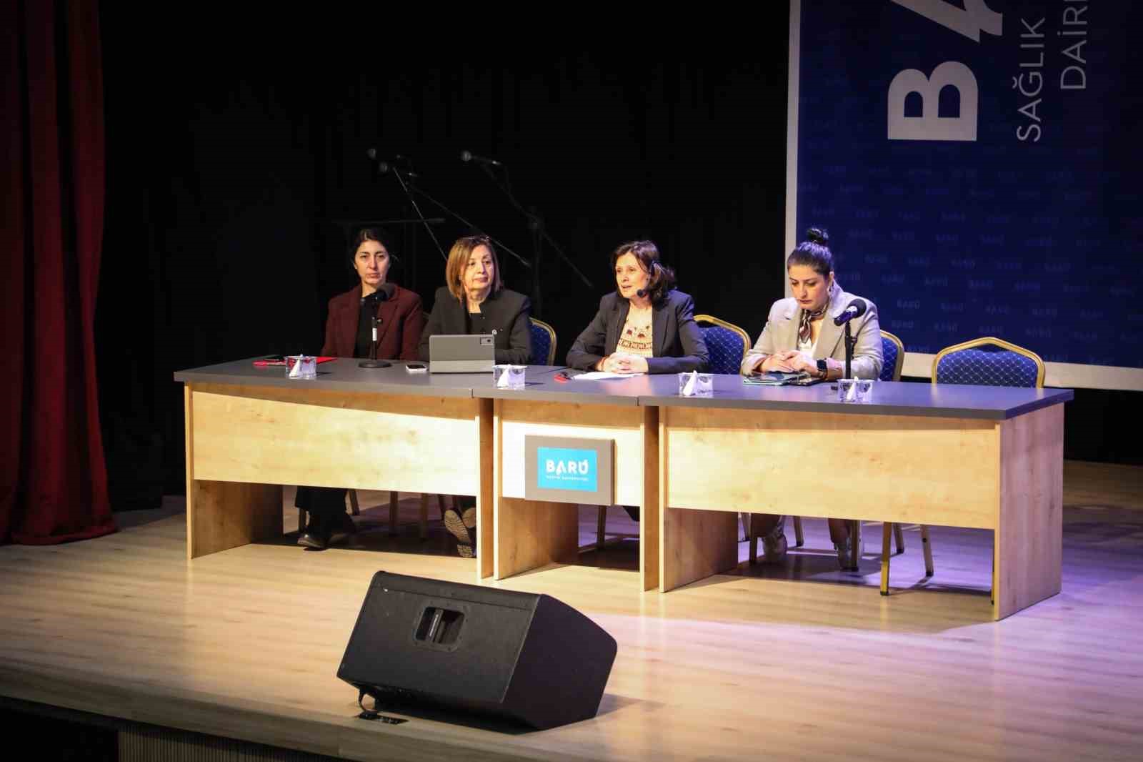 BAR&Uuml;&rsquo;de 8 Mart D&uuml;nya Kadınlar G&uuml;n&uuml; &ccedil;eşitli etkinliklerle kutlandı
