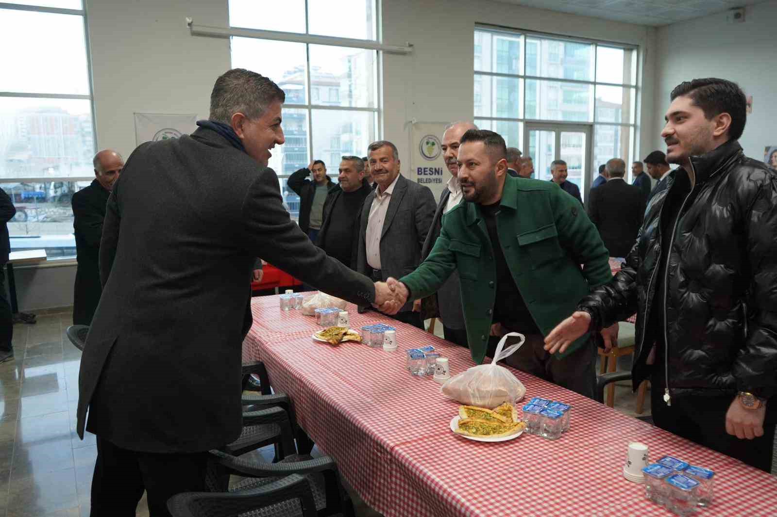 Milletvekili İshak Şan, Kahta&rsquo;da temaslarda bulundu
