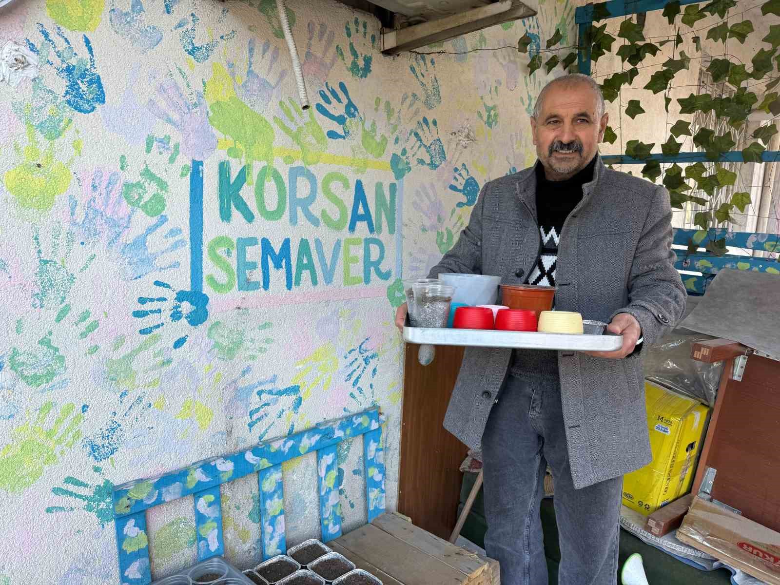 Iğdır’da Nevruz’un simgesi semeniler hazırlanmaya başlandı
