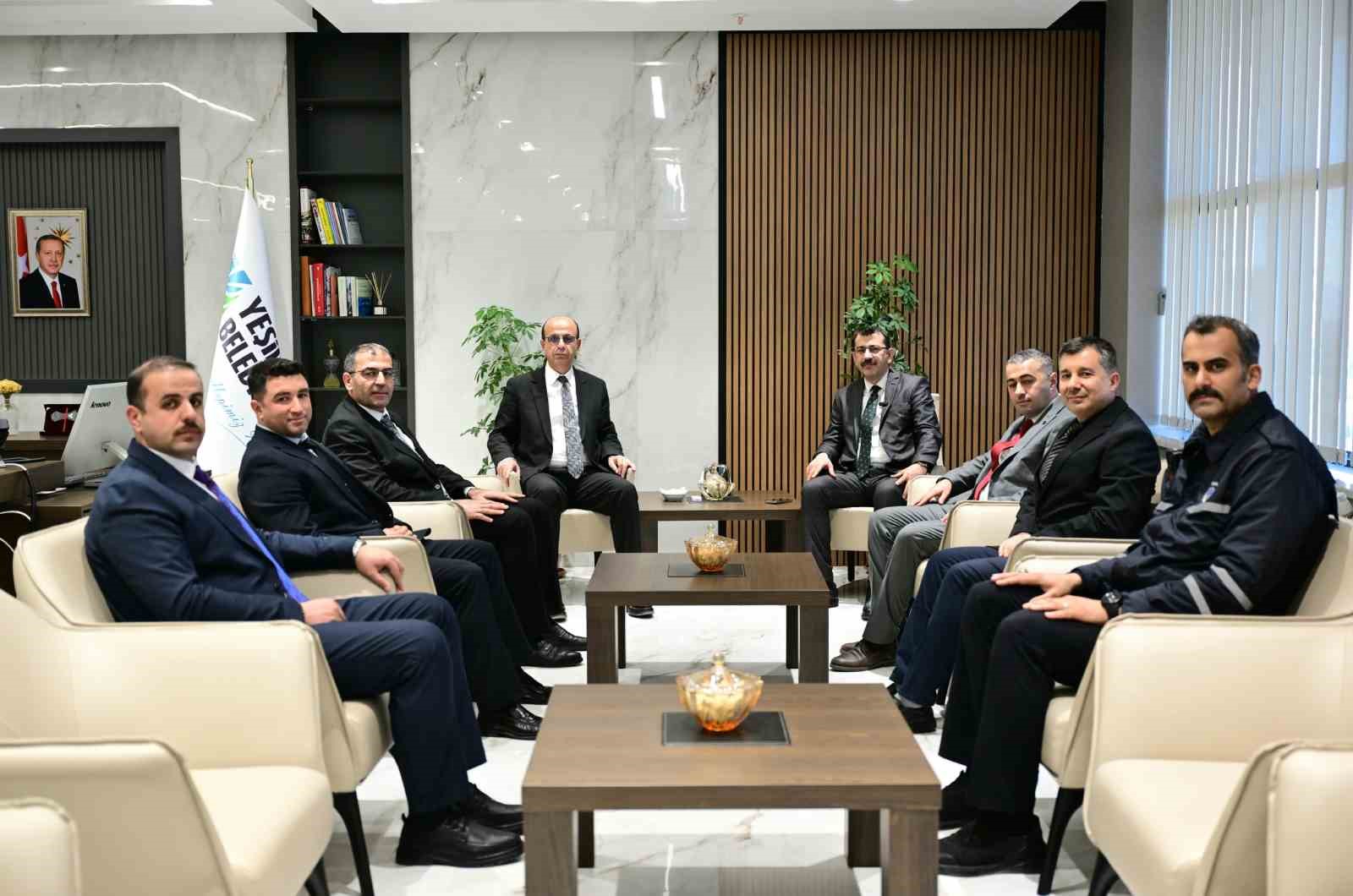 Türk Yerel Hizmet-Sen Genel Başkanı Tabakoğlu’ndan Malatya’daki belediyelere ziyaret