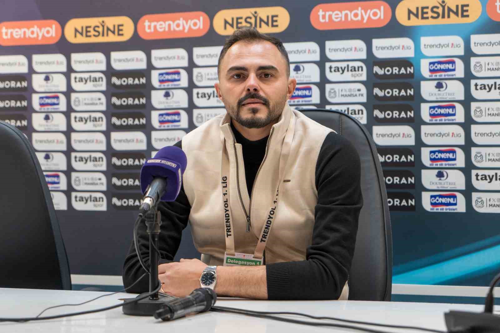 Manisa FK - Sarıyer maçın ardından