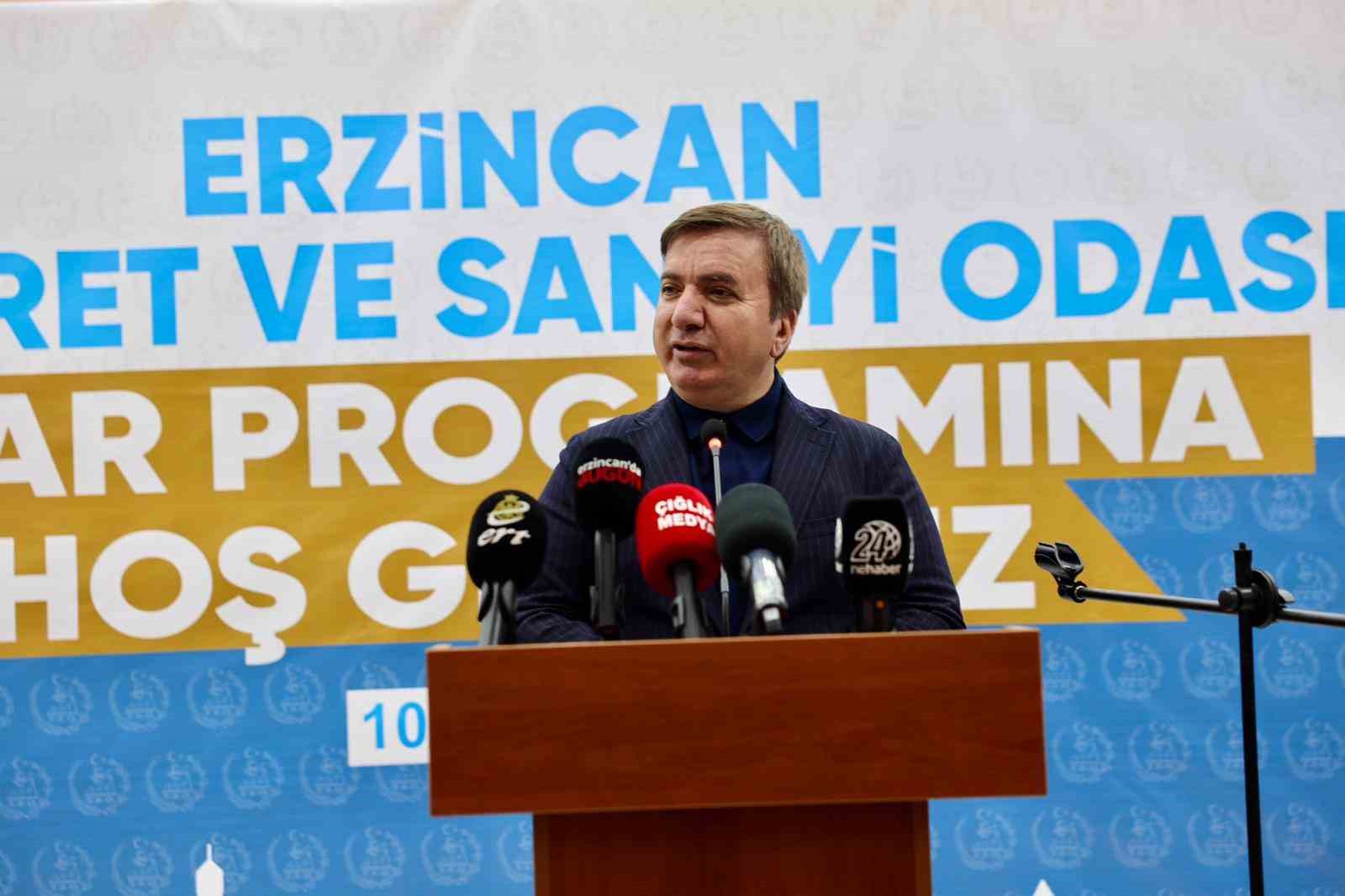 Erzincan TSO&rsquo;nun iftar programı yoğun katılımla ger&ccedil;ekleştirildi
