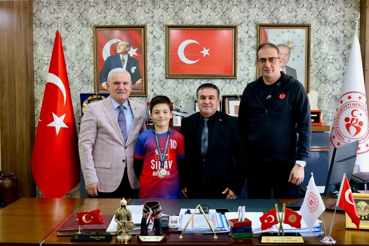 Bilecikli sporcu T&uuml;rkiye 2&rsquo;ncisi oldu
