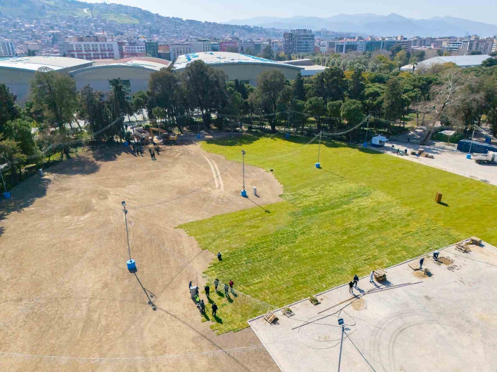 Lunapark gitti, yerine &rsquo;Zeytin sahne&rsquo; geliyor
