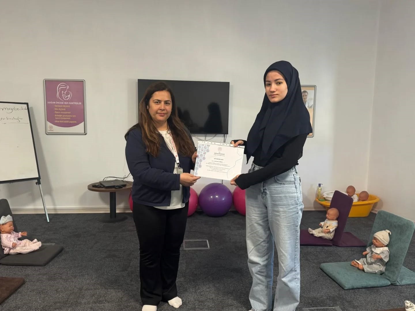 Nazilli&rsquo;de anne adaylarına &rsquo;Gebe Okulu&rsquo; desteği
