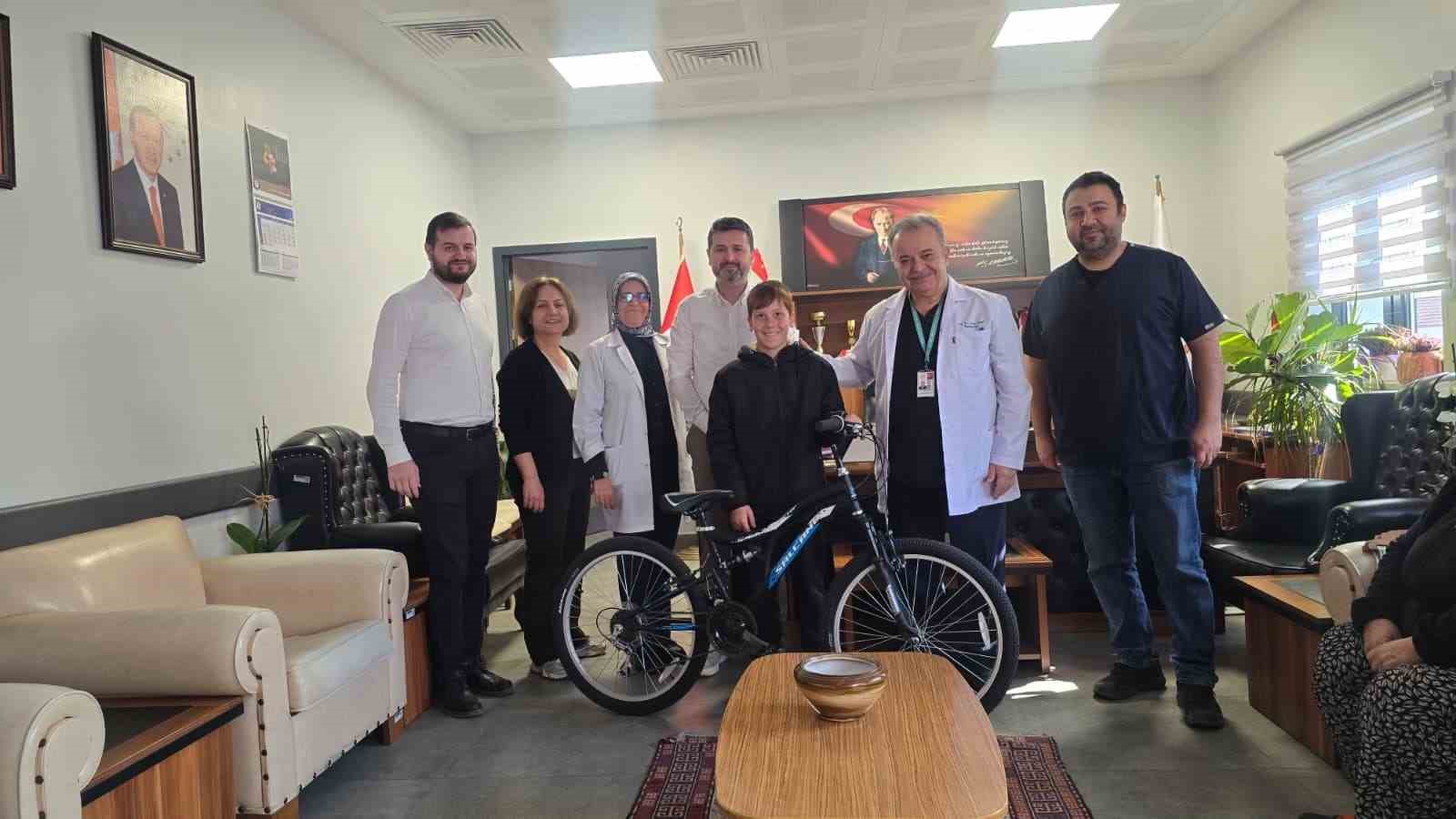 Şikayet kutusundan bisiklet &ccedil;ıktı
