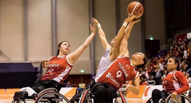 Tekerlekli Sandalye Basketbol play-off m&uuml;sabakaları Manavgat&rsquo;ta
