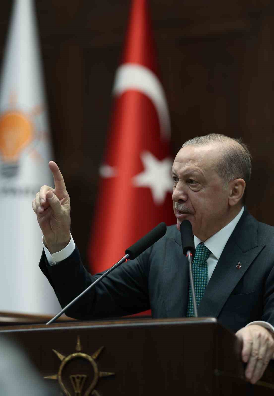 Cumhurbaşkanı Erdoğan: "Emeklilerimizin bu ayki emekli maaş &ouml;demelerini &ouml;ne &ccedil;ekerek 14 Mart&rsquo;tan itibaren &ouml;demeye başlıyoruz
