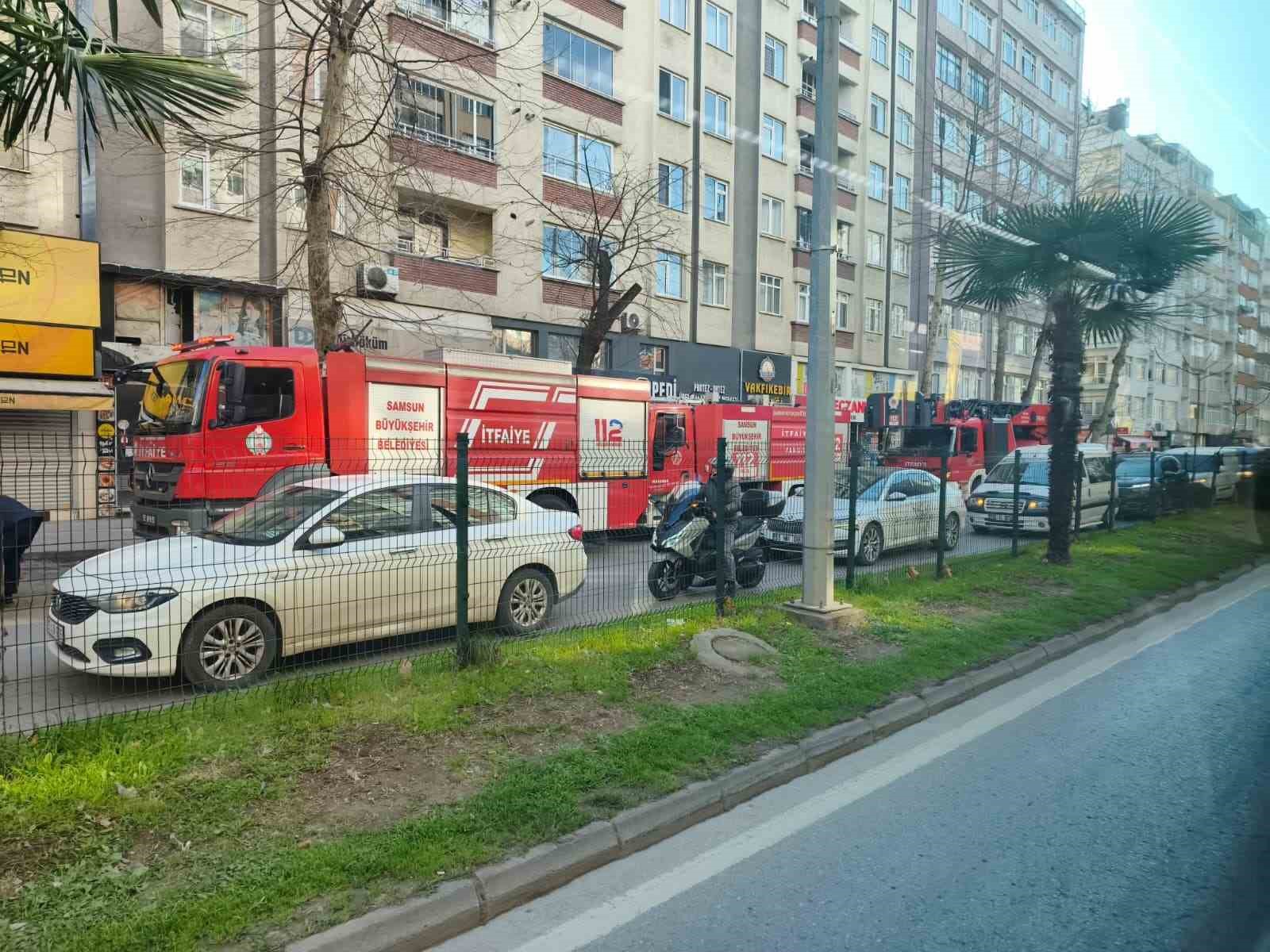Samsun&rsquo;da apartman dairesi k&uuml;le d&ouml;nd&uuml;

