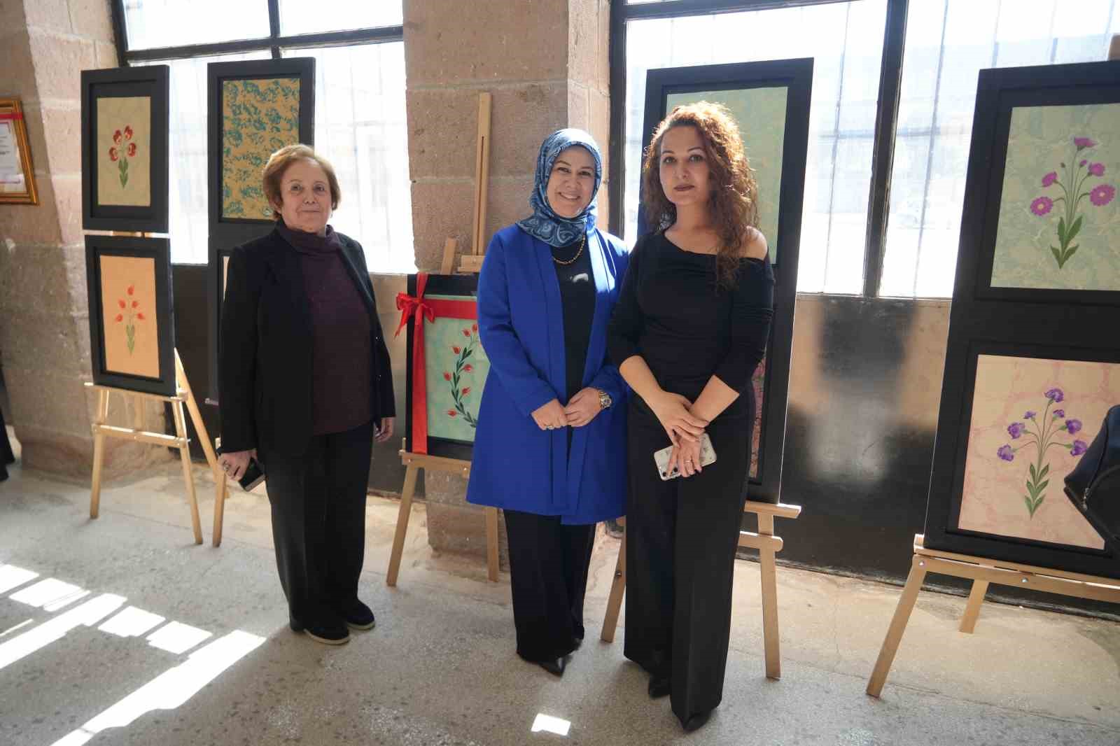 Niğde&rsquo;de "Sanatın Diliyle Değerlerimiz" sergisi a&ccedil;ıldı
