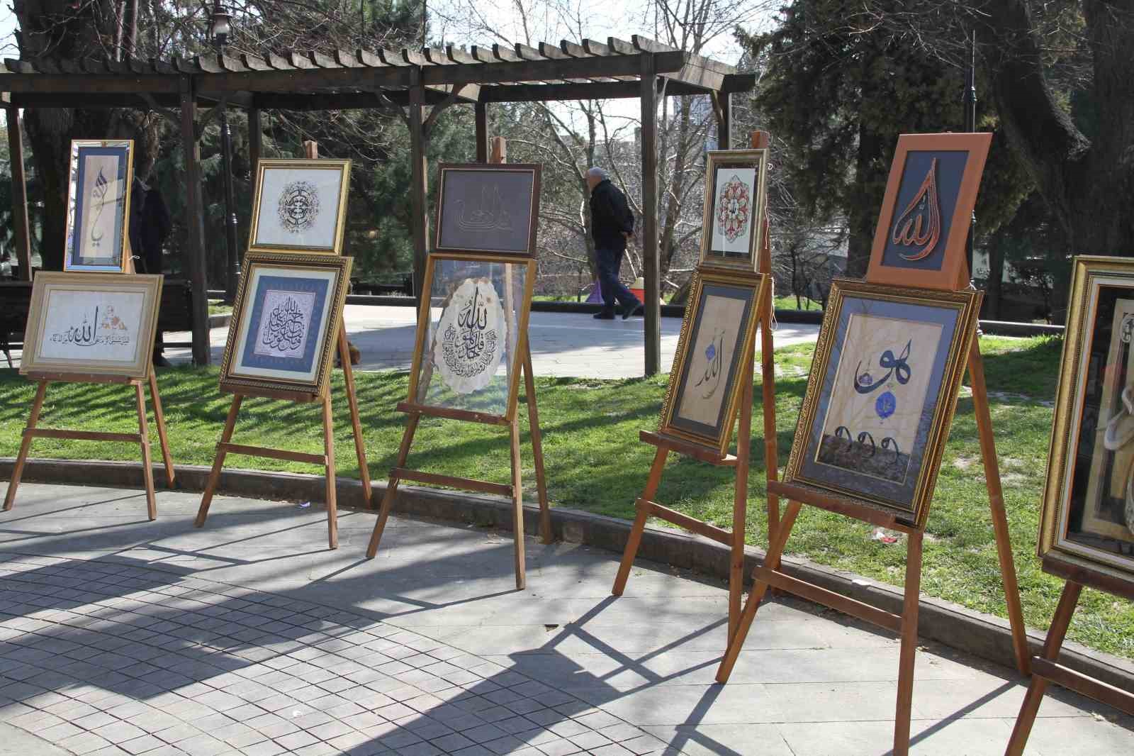 &Ccedil;arşamba&rsquo;da "Sanatın Diliyle Değerlerimiz" sergisi
