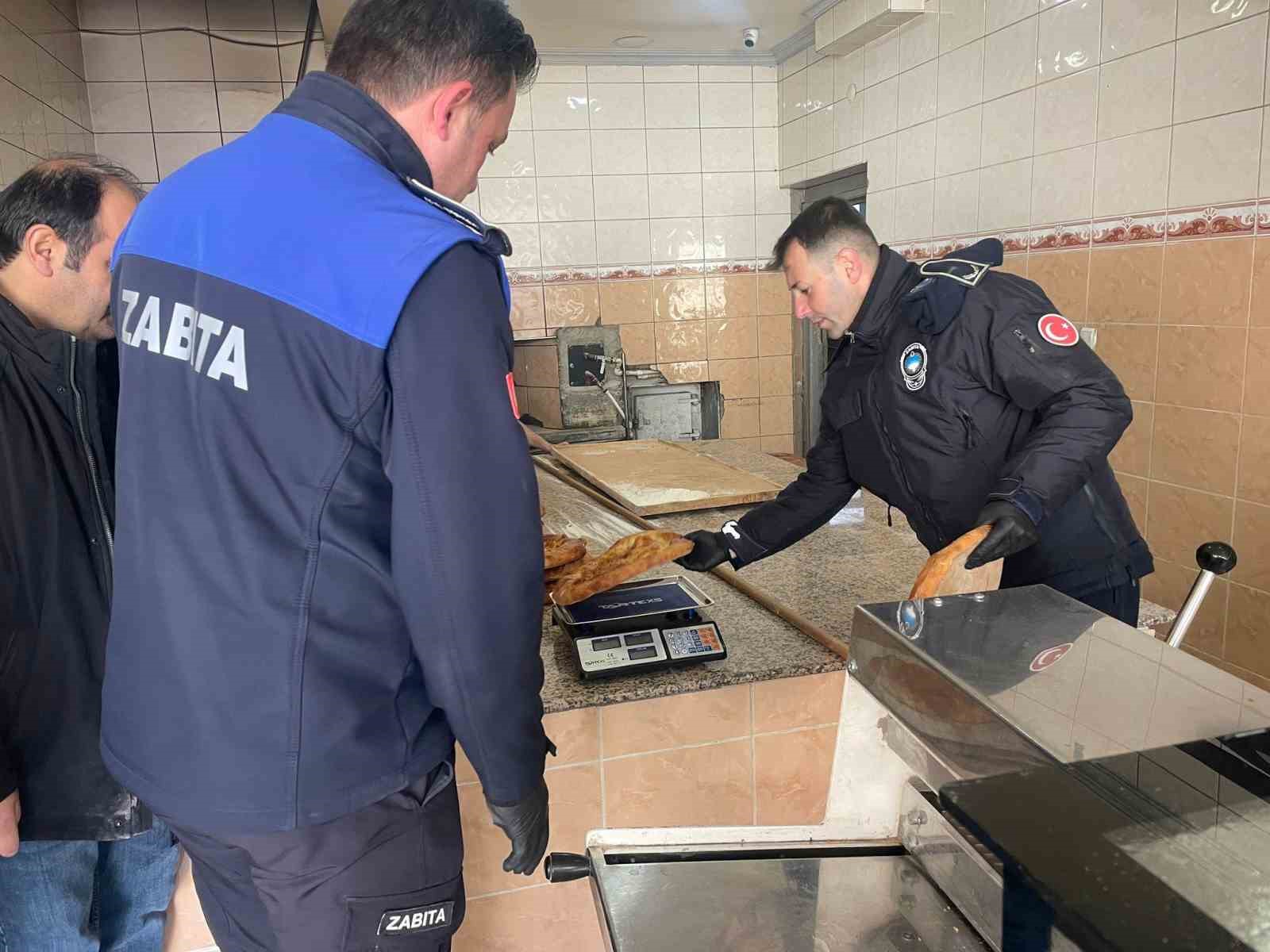 Bayburt&rsquo;ta fırınlara hijyen ve gramaj denetimi
