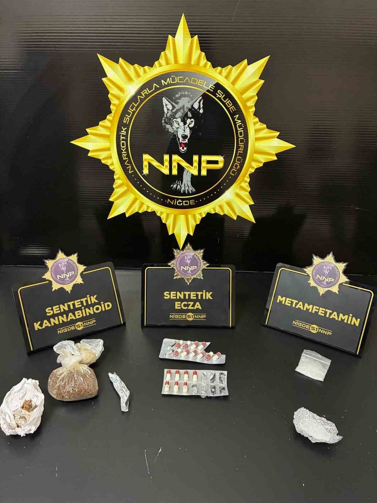 Niğde&rsquo;de uyuşturucu operasyonu: 3 ş&uuml;pheli tutuklandı
