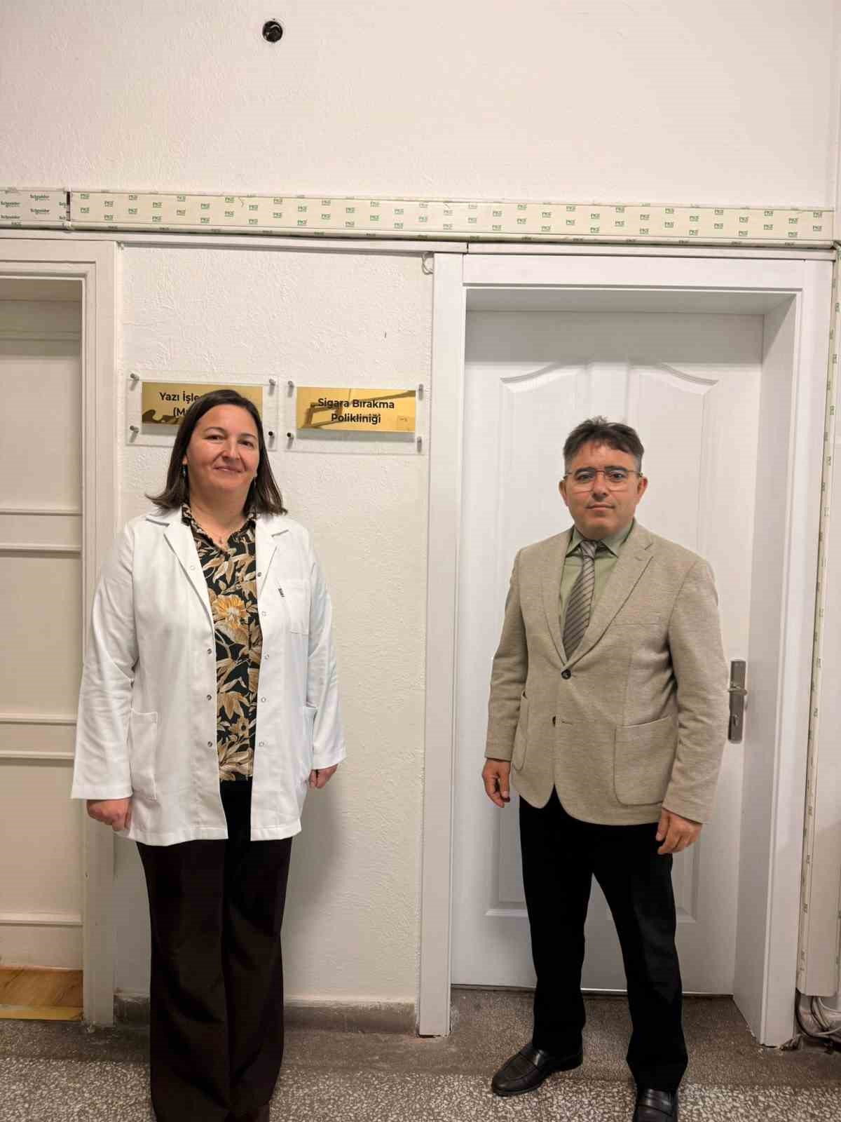 Marmaris Kaymakamlığı’nda "yerinde sigara bırakma polikliniği" kuruldu