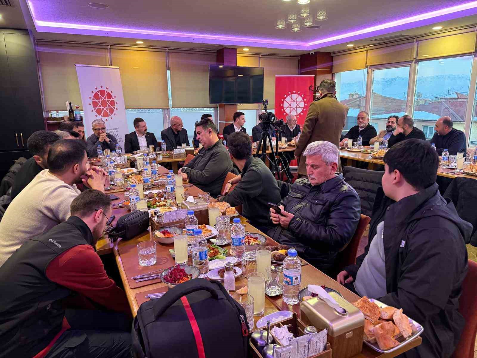 Erzincan basını İletişim Başkanlığı&rsquo;nın iftar programında buluştu
