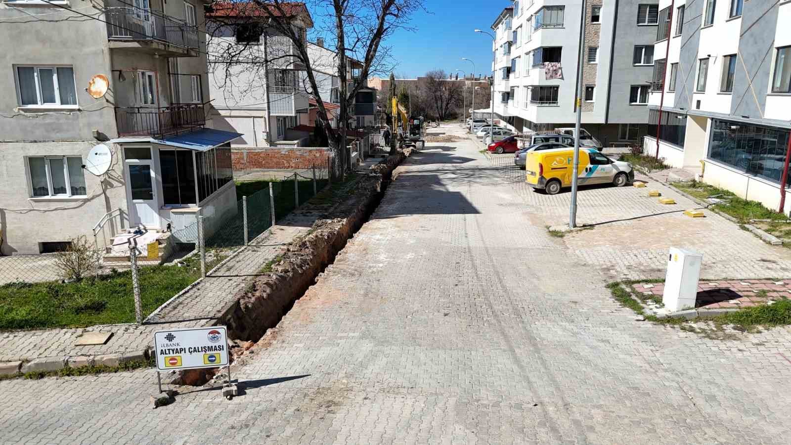 5 bin ton kapasiteli yeni i&ccedil;me suyu deposu ile alt yapı g&uuml;&ccedil;leniyor
