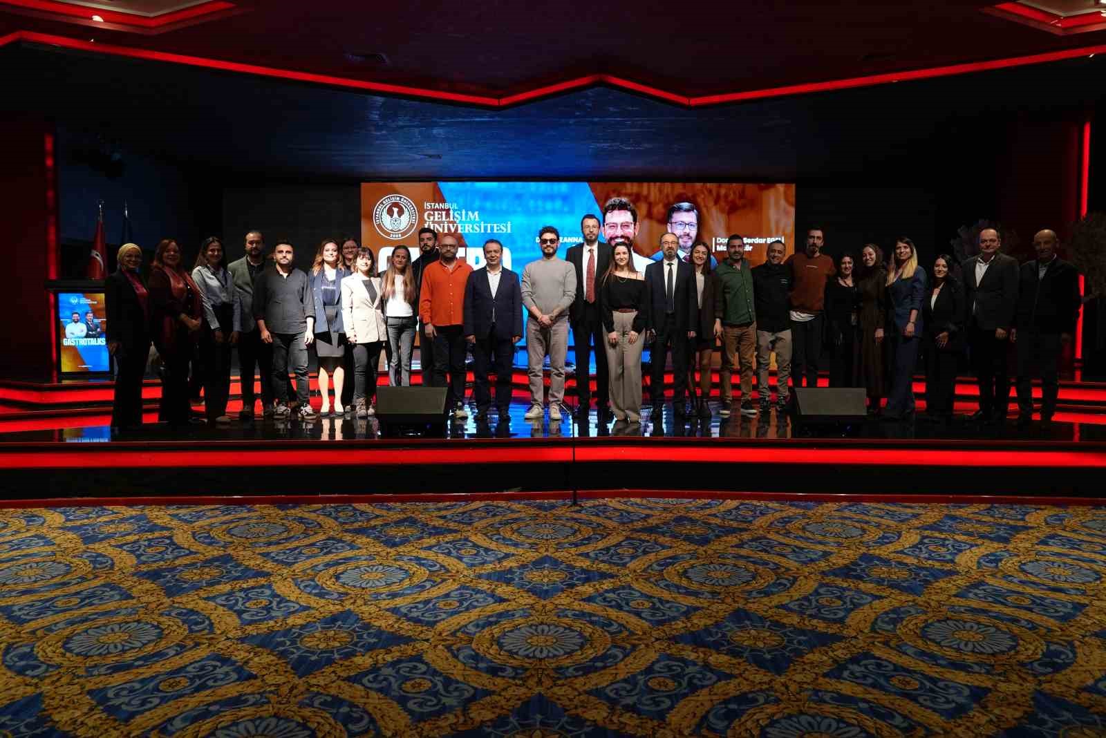 Danilo Zanna, gastronomi kariyerine dair deneyimlerini &ouml;ğrencilerle paylaştı
