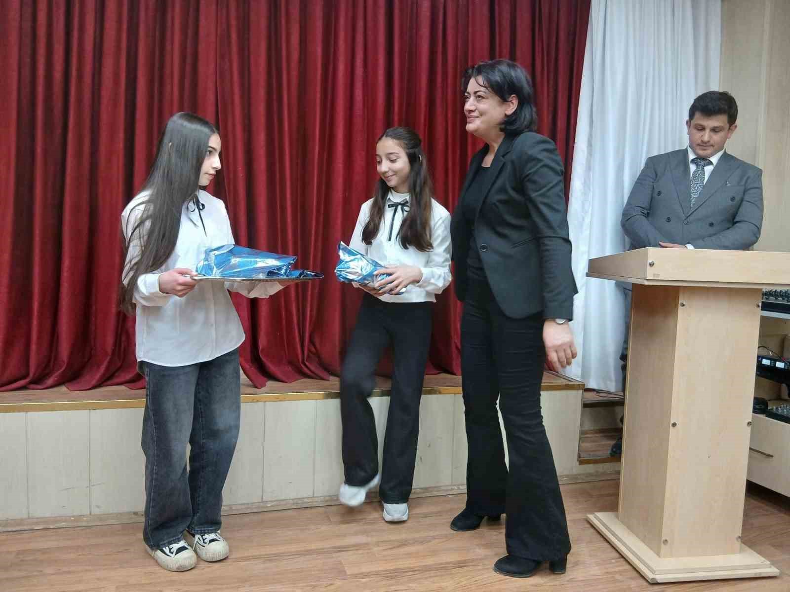 Posof’ta İstiklal Marşı’nın kabulünün 105’nci yıldönümü etkinliği