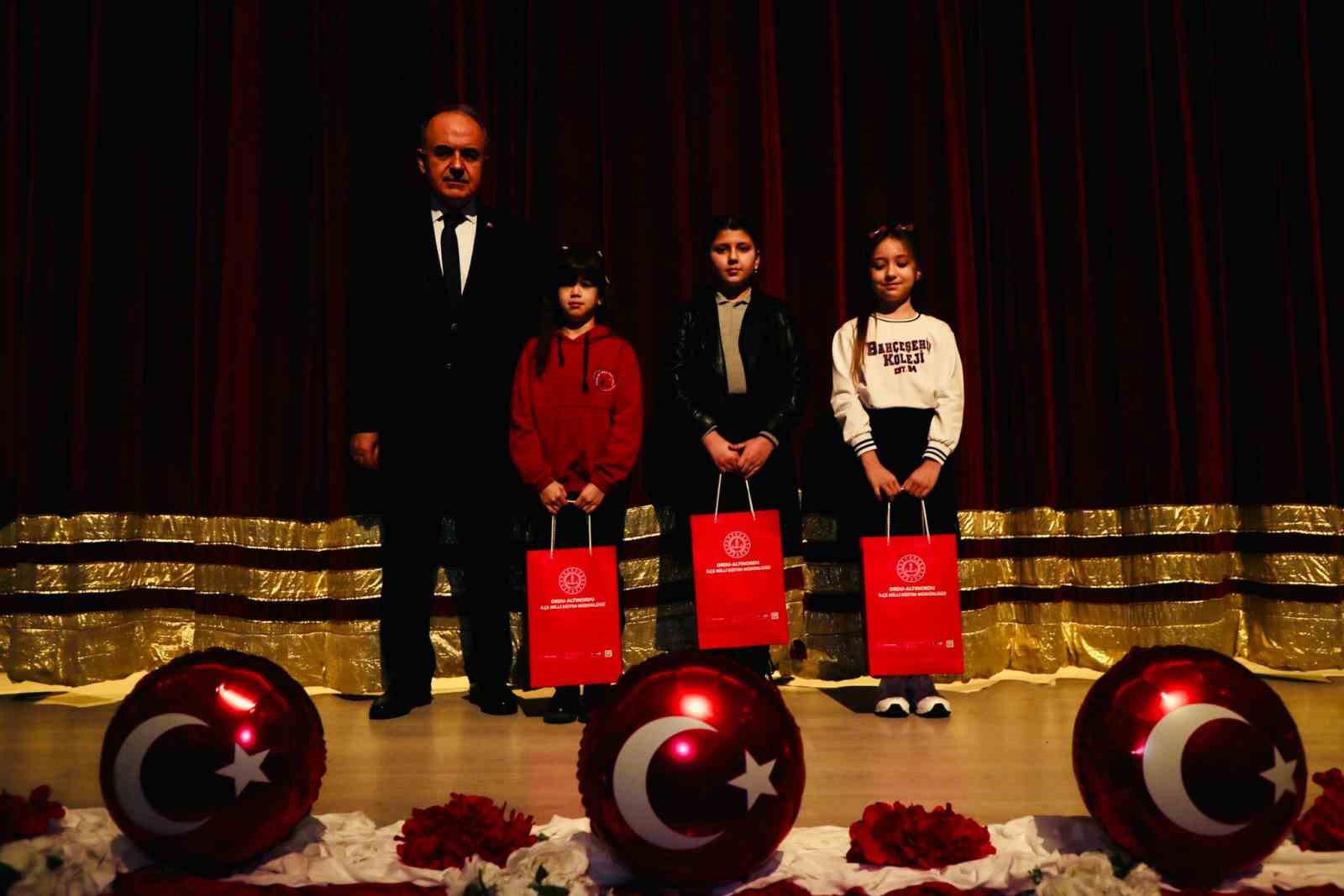 Ordu&rsquo;da İstiklal Marşı&rsquo;nın Kabul&uuml; ve Mehmet Akif Ersoy&rsquo;u Anma programı
