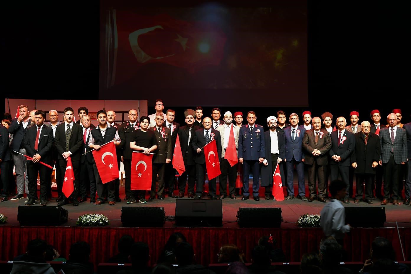 İstikl&acirc;l Marşı&rsquo;nın kabul&uuml;n&uuml;n 105. yılı kutlandı
