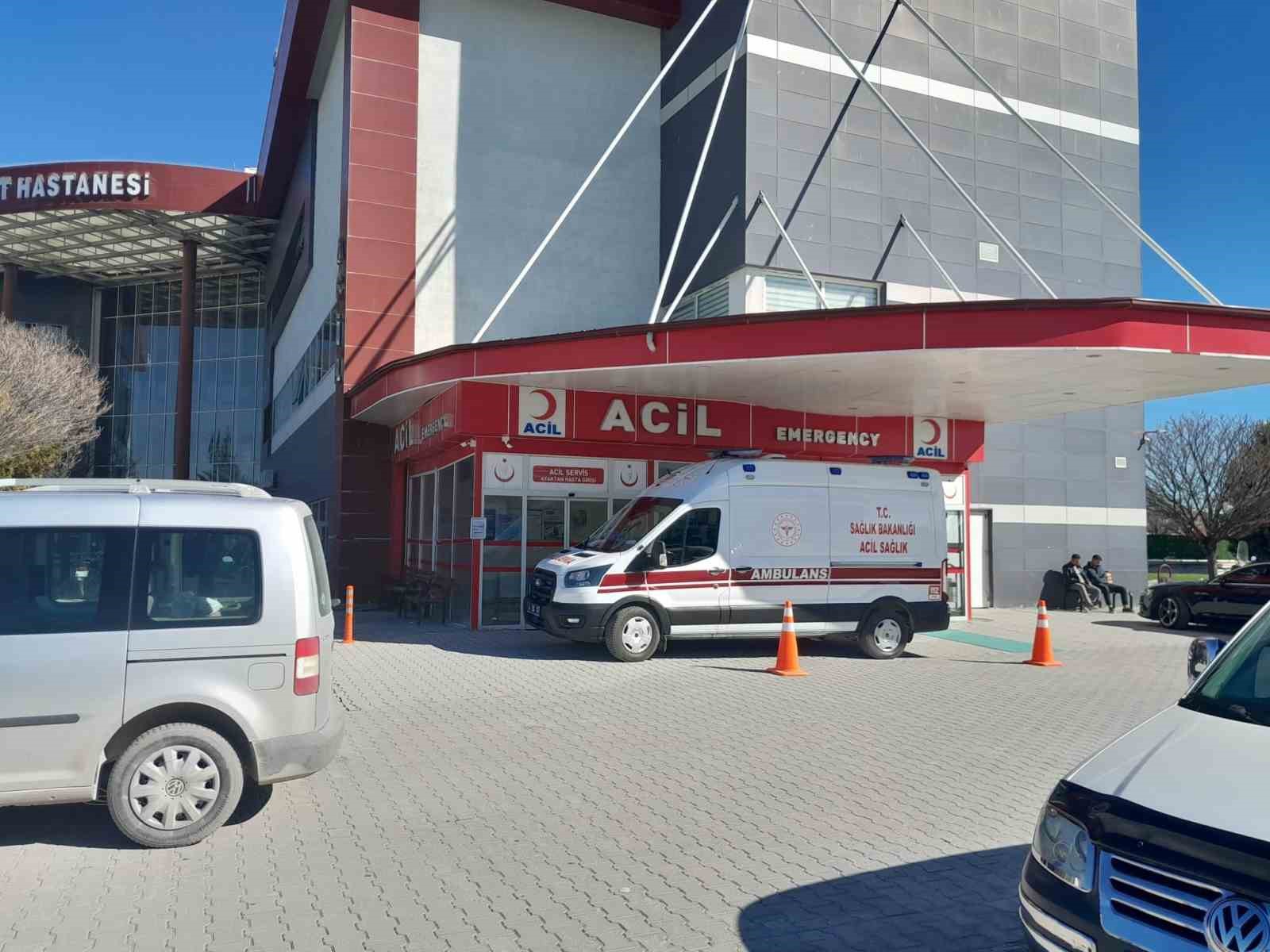 Karapınar’da motosikletin çarptığı yaya yaralandı