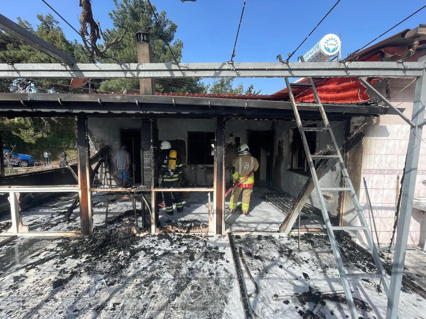 Samandağ&rsquo;da m&uuml;stakil evde yangın &ccedil;ıktı
