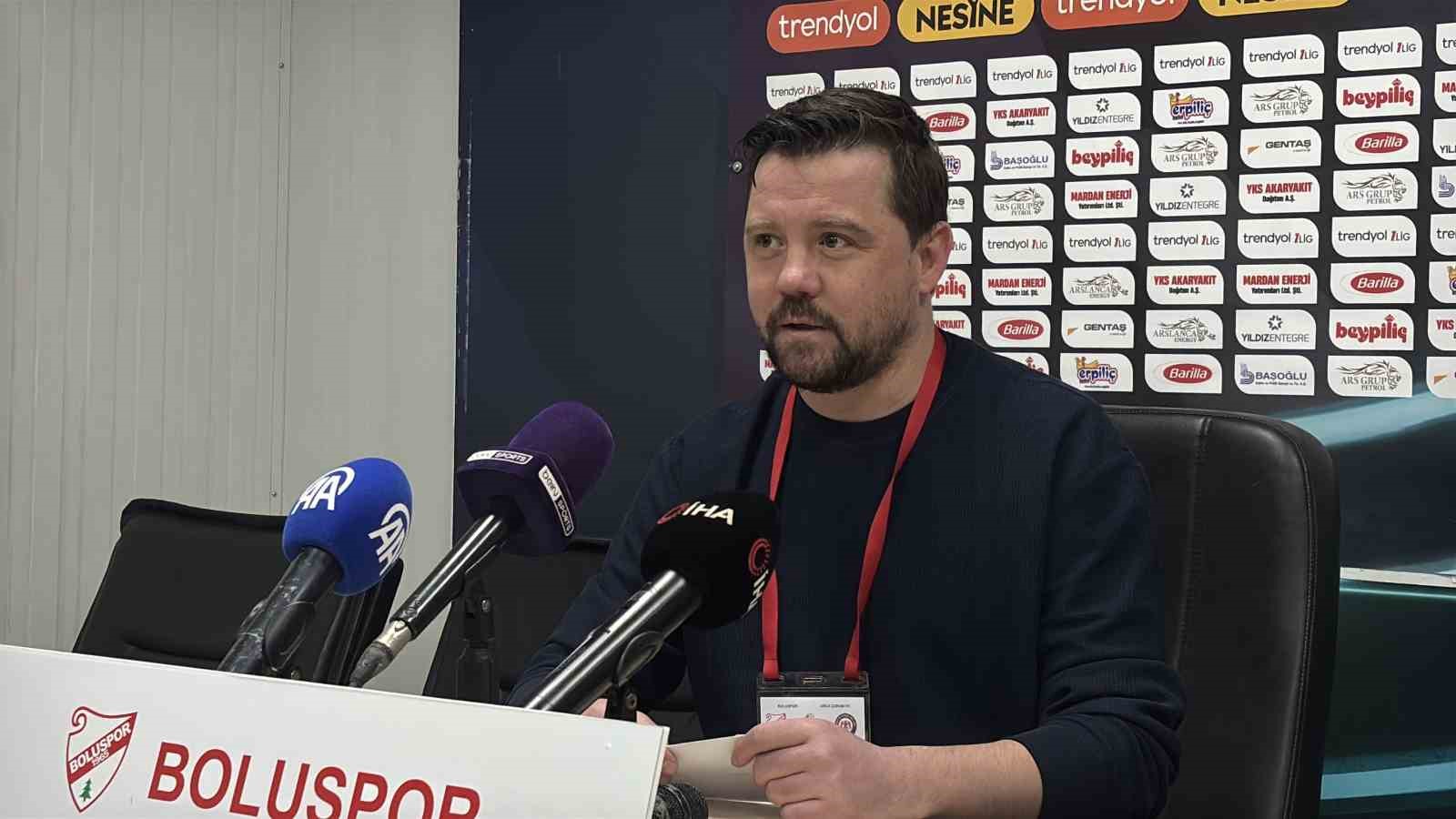 Boluspor - &Ccedil;orum FK ma&ccedil;ının ardından
