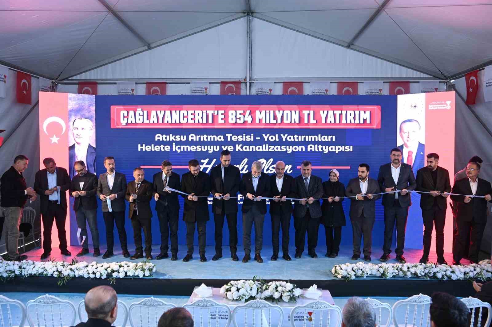 Başkan G&ouml;rgel: "854 milyonluk yatırımlarımız &Ccedil;ağlayancerit&rsquo;imize hayırlı olsun"
