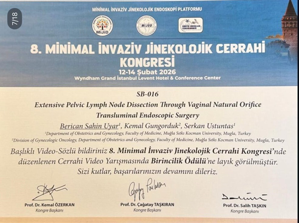 Muğla&rsquo;daki hastaneye birincilik &ouml;d&uuml;l&uuml;
