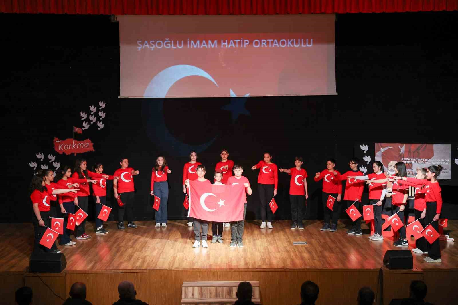 Hacılar’da İstiklal şiiri ve şairi yad edildi