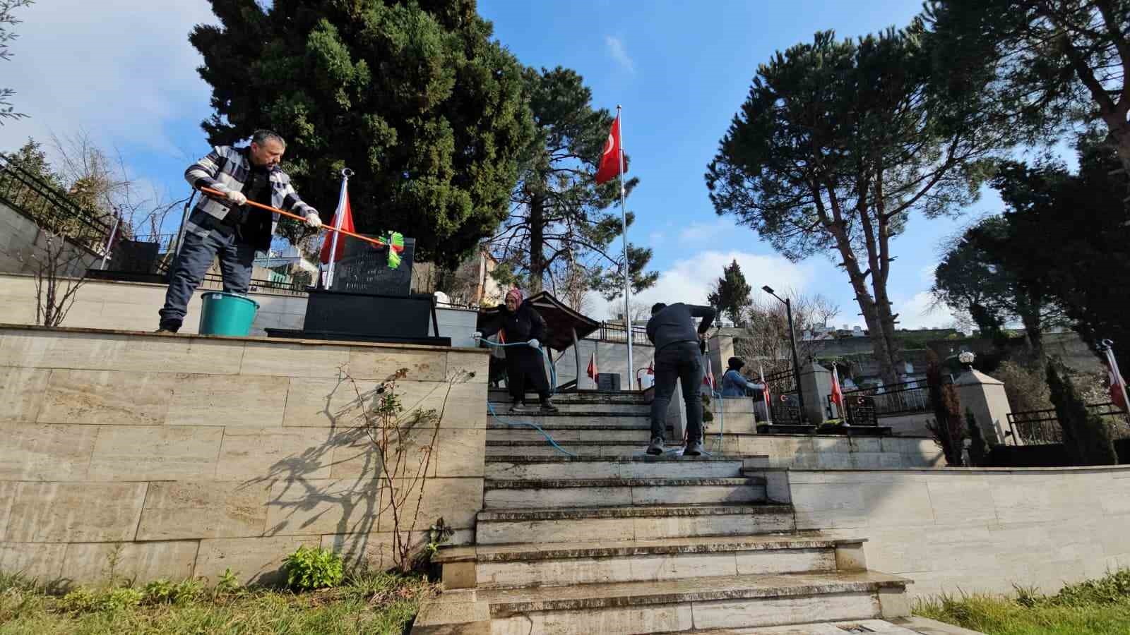 Zonguldak&rsquo;ta şehitliklerde bakım ve temizlik seferberliği
