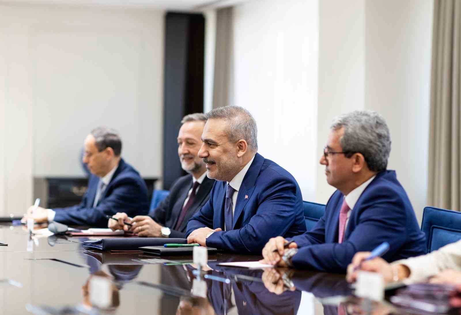 Dışişleri Bakanı Hakan Fidan, Birleşmiş Milletler Genel Sekreteri Antonio Guterres ile Ankara&rsquo;da bir araya geldi.
