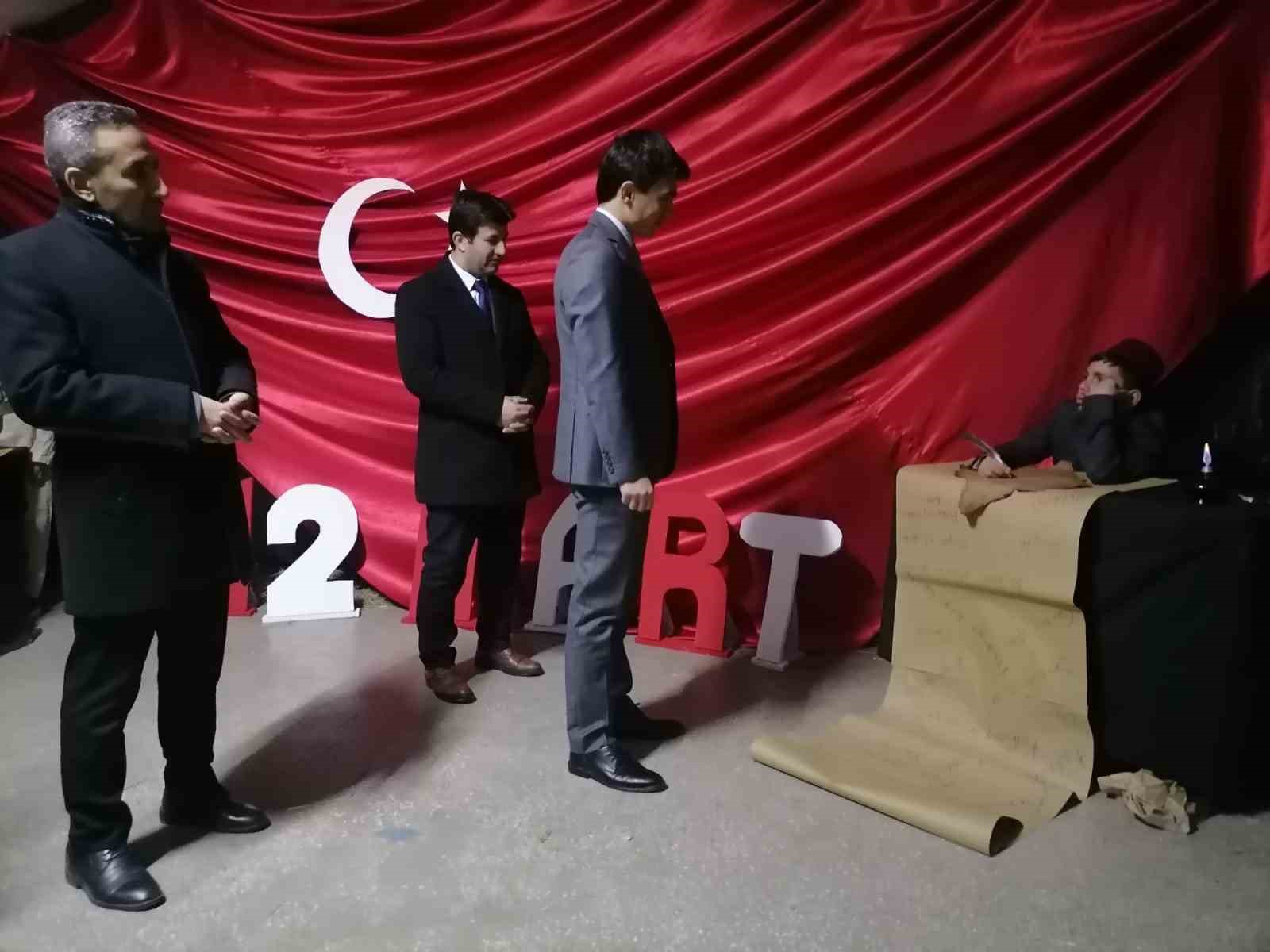 Hınıs’ta canlı müze beğeni topladı
