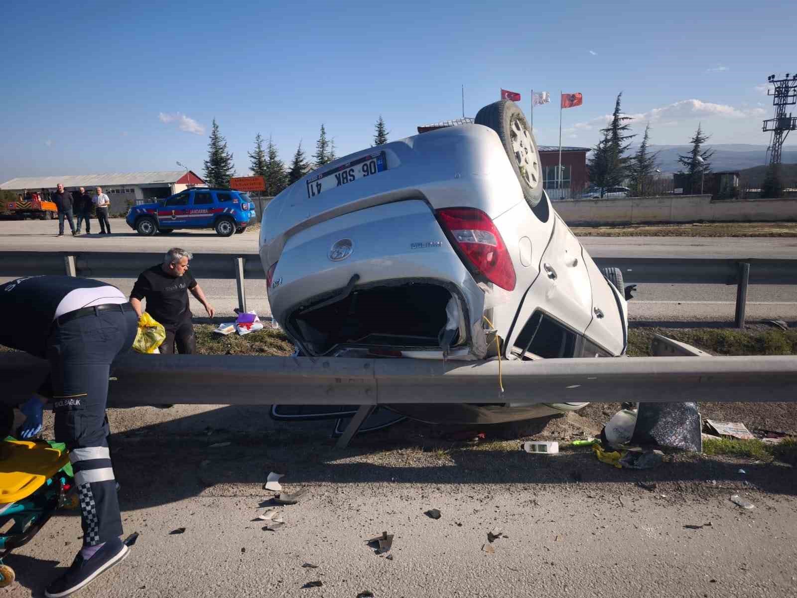 Samsun’da iki otomobil çarpıştı: 3 yaralı