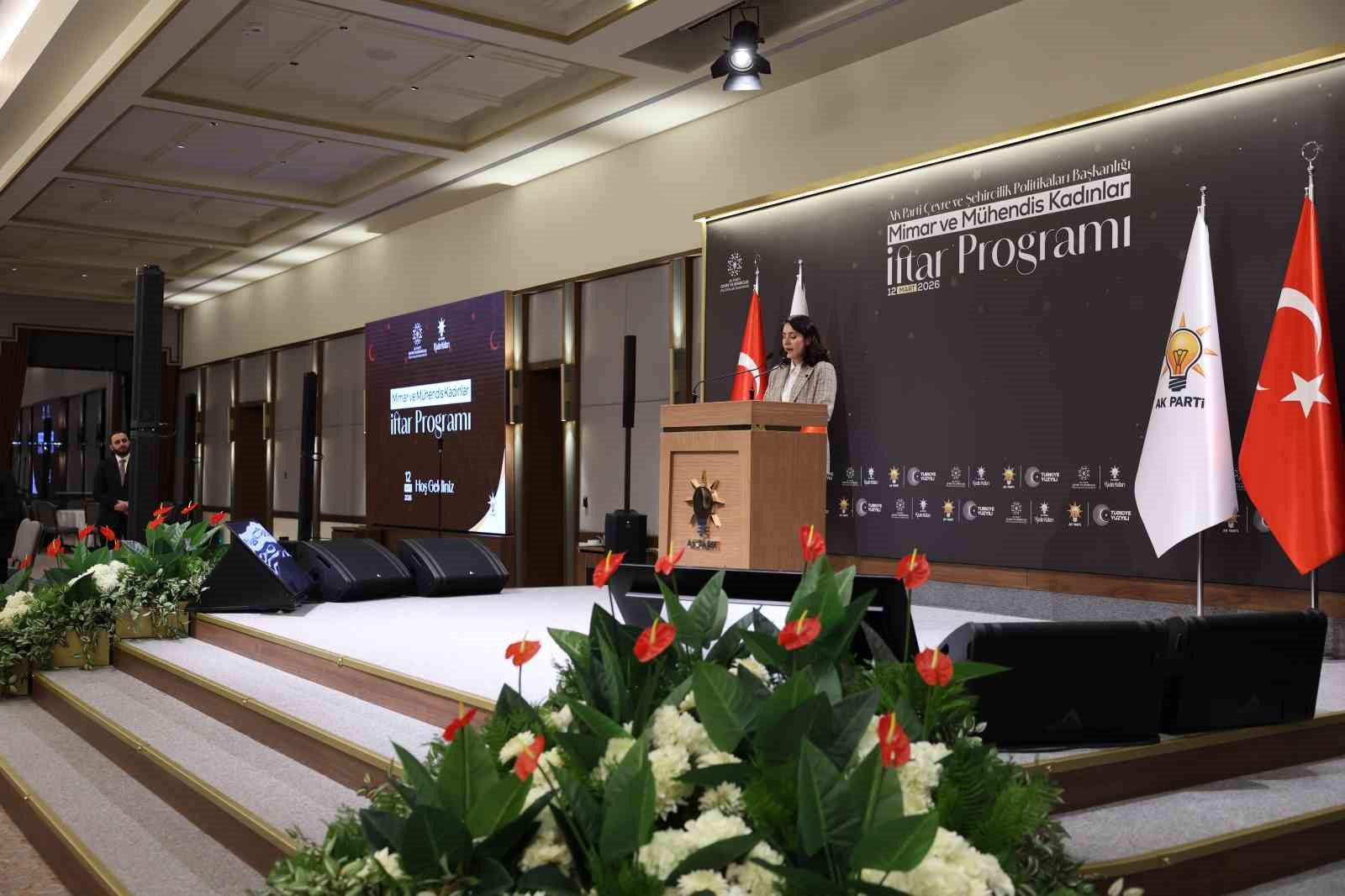 AK Parti Genel Başkan Yardımcısı Tuncer: "Türkiye, üç boyutlu kentsel tasarım temelli yeni bir döneme hazırlanmaktadır"